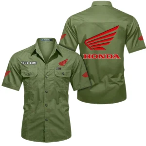 Motorcycle Exclusive Logo Short Sleeved Shirt, Gift For Motorcycle Enthusiasts CAR444 - Fruit Green