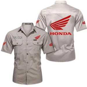 Cruiser Exclusive Logo Short Sleeved Shirt, Gift For Cruiser Lovers CAR444 - Beige