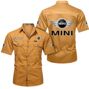 City Hatchback Exclusive Logo Short Sleeved Shirt, Gift For City Hatchback Lovers CAR444 - Turmeric