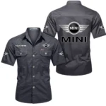 Agile City Vehicle Exclusive Logo Short Sleeved Shirt, Gift For Agile City Vehicle Lovers CAR444 - Gray