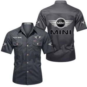 Agile City Vehicle Exclusive Logo Short Sleeved Shirt, Gift For Agile City Vehicle Lovers CAR444 - Gray