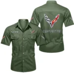 Sleek Sports Coupe Exclusive Logo Short Sleeved Shirt, Gift For Sleek Sports Coupe Lovers CAR444 - Army Green