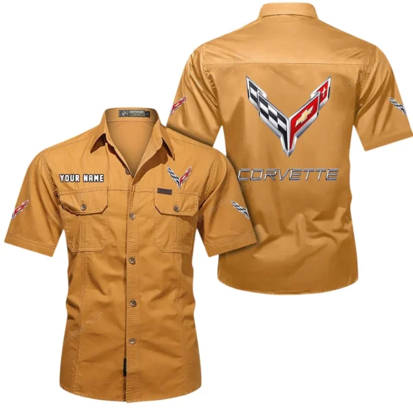 Iconic Speed Machine Exclusive Logo Short Sleeved Shirt, Gift For Iconic Speed Machine Lovers CAR444 - Turmeric