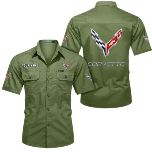 Sports Car Exclusive Logo Short Sleeved Shirt, Gift For Sports Car Enthusiasts CAR444 - Fruit Green