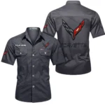 Roadster Exclusive Logo Short Sleeved Shirt, Gift For Roadster Enthusiasts CAR444 - Gray