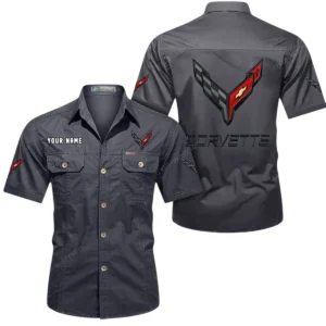 Roadster Exclusive Logo Short Sleeved Shirt, Gift For Roadster Enthusiasts CAR444 - Gray