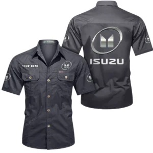 Sturdy Pickup Exclusive Logo Short Sleeved Shirt, Gift For Sturdy Pickup Lovers CAR444 - Gray