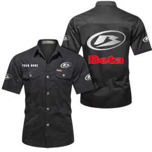 Enduro Bike Exclusive Logo Short Sleeved Shirt, Gift For Enduro Bike Enthusiasts CAR444 - Black