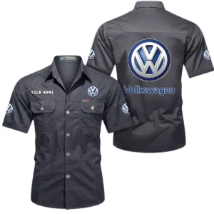 City Car Exclusive Logo Short Sleeved Shirt, Gift For City Car Lovers CAR444 - Gray