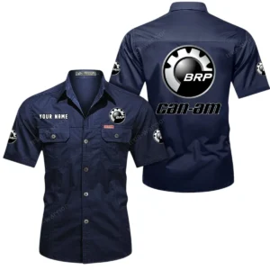 Extreme Terrain Vehicle Exclusive Logo Short Sleeved Shirt, Gift For Extreme Terrain Vehicle Enthusiasts CAR444 - Dark Blue