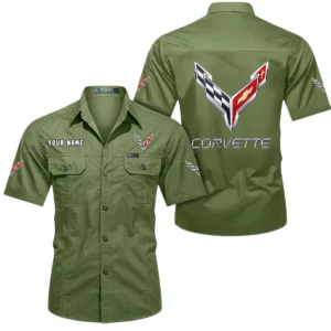Two-Seater Sports Car Exclusive Logo Short Sleeved Shirt, Gift For Two-Seater Sports Car Lovers CAR444 - Fruit Green