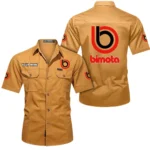 Race-Bred Italian Machine Exclusive Logo Short Sleeved Shirt, Gift For Race-Bred Italian Machine Lovers CAR444 - Turmeric