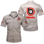 Custom Engineered Sport Bike Exclusive Logo Short Sleeved Shirt, Gift For Custom Engineered Sport Bike Lovers CAR444 - Beige