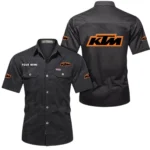Lightweight Sport Motorcycle Exclusive Logo Short Sleeved Shirt, Gift For Lightweight Sport Motorcycle Enthusiasts CAR444 - Black
