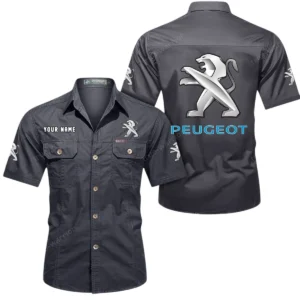 Elegant Ride Exclusive Logo Short Sleeved Shirt, Gift For Elegant Ride Enthusiasts CAR444 - Gray