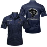 Performance Coupe Exclusive Logo Short Sleeved Shirt, Gift For Performance Coupe Lovers CAR444 - Dark Blue