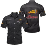 Street Cruiser Exclusive Logo Short Sleeved Shirt, Gift For Street Cruiser Enthusiasts CAR444 - Black