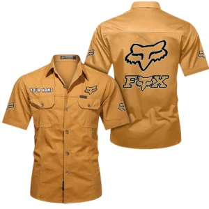 Trail Riding Outfit  Exclusive Logo Short Sleeved Shirt, Gift For Trail Riding Outfit  Lovers CAR444 - Turmeric