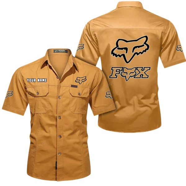 Trail Riding Outfit  Exclusive Logo Short Sleeved Shirt, Gift For Trail Riding Outfit  Lovers CAR444 - Turmeric