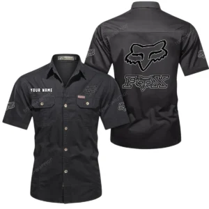 Enduro Gear Exclusive Logo Short Sleeved Shirt, Gift For Enduro Gear Enthusiasts CAR444 - Black