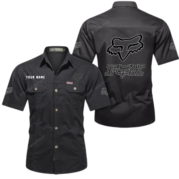 Enduro Gear Exclusive Logo Short Sleeved Shirt, Gift For Enduro Gear Enthusiasts CAR444 - Black