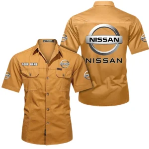 Performance Car Exclusive Logo Short Sleeved Shirt, Gift For Performance Car Lovers CAR444 - Turmeric