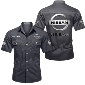 Crossover SUV Exclusive Logo Short Sleeved Shirt, Gift For Crossover SUV Enthusiasts CAR444 - Gray
