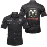 American Car Exclusive Logo Short Sleeved Shirt, Gift For American Car Lovers CAR444 - Black