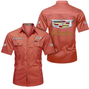 Refined Classic Ride Exclusive Logo Short Sleeved Shirt, Gift For Refined Classic Ride Enthusiasts CAR444 - Red