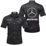 Small Performance Car Exclusive Logo Short Sleeved Shirt, Gift For Small Performance Car Enthusiasts CAR444 - Black