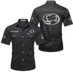 Racing Two-Wheeler Exclusive Logo Short Sleeved Shirt, Gift For Racing Two-Wheeler Enthusiasts CAR444 - Black