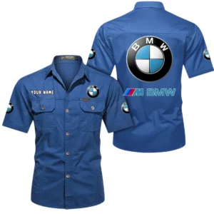 Performance Machine Exclusive Logo Short Sleeved Shirt, Gift For Performance Machine Enthusiasts CAR444 - Cowboy Blue