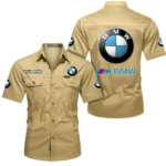 High-Speed Sports Car Exclusive Logo Short Sleeved Shirt, Gift For High-Speed Sports Car Lovers CAR444 - Khaki