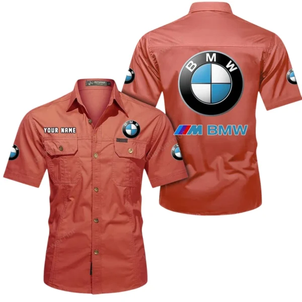 Race-Bred Auto Exclusive Logo Short Sleeved Shirt, Gift For Race-Bred Auto Lovers CAR444 - Red