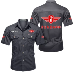 Old-School Cruiser Exclusive Logo Short Sleeved Shirt, Gift For Old-School Cruiser Enthusiasts CAR444 - Gray