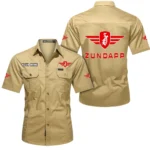Timeless Motorcycle Exclusive Logo Short Sleeved Shirt, Gift For Timeless Motorcycle Enthusiasts CAR444 - Khaki