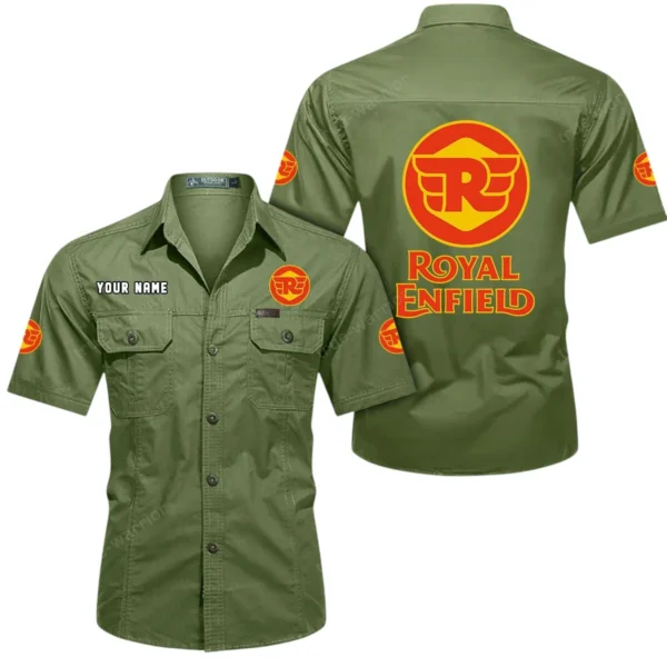 Urban Commuter Motorcycle Exclusive Logo Short Sleeved Shirt, Gift For Urban Commuter Motorcycle Enthusiasts CAR444 - Fruit Green