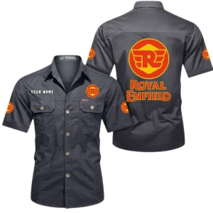 Adventure Cruiser Exclusive Logo Short Sleeved Shirt, Gift For Adventure Cruiser Enthusiasts CAR444 - Gray