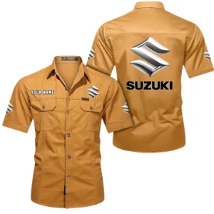 Sporty Hatchback Exclusive Logo Short Sleeved Shirt, Gift For Sporty Hatchback Lovers CAR444 - Turmeric