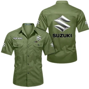 Adventure-Ready Vehicle Exclusive Logo Short Sleeved Shirt, Gift For Adventure-Ready Vehicle Lovers CAR444 - Fruit Green