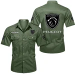 City Compact Exclusive Logo Short Sleeved Shirt, Gift For City Compact Lovers CAR444 - Army Green