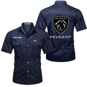 Practical Sedan Exclusive Logo Short Sleeved Shirt, Gift For Practical Sedan Lovers CAR444 - Dark Blue