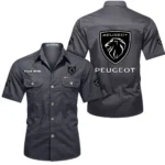 Urban Compact Exclusive Logo Short Sleeved Shirt, Gift For Urban Compact Lovers CAR444 - Gray