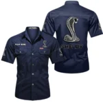 Street Racer Vehicle Exclusive Logo Short Sleeved Shirt, Gift For Street Racer Vehicle Enthusiasts CAR444 - Dark Blue