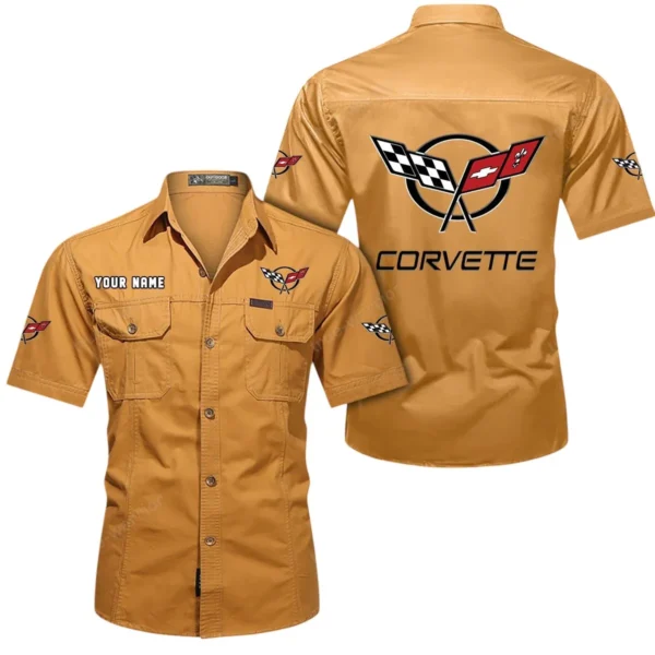 Iconic Speed Machine Exclusive Logo Short Sleeved Shirt, Gift For Iconic Speed Machine Lovers CAR444 - Turmeric
