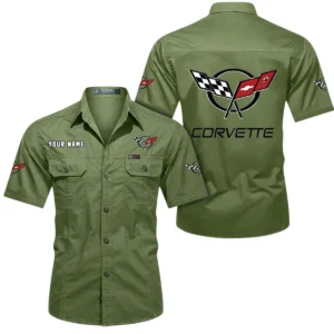 Sports Car Exclusive Logo Short Sleeved Shirt, Gift For Sports Car Enthusiasts CAR444 - Fruit Green
