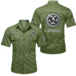 Touring Motorbike Exclusive Logo Short Sleeved Shirt, Gift For Touring Motorbike Lovers CAR444 - Fruit Green
