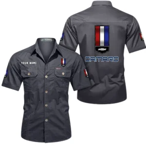 US Performance Coupe Exclusive Logo Short Sleeved Shirt, Gift For US Performance Coupe Enthusiasts CAR444 - Gray