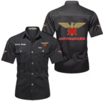 Road Bike Exclusive Logo Short Sleeved Shirt, Gift For Road Bike Enthusiasts CAR444 - Black