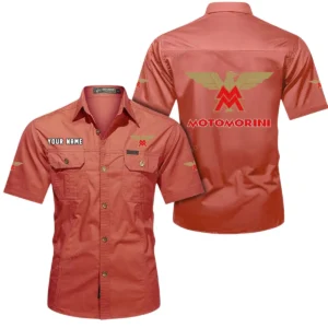 Adventure Bike Exclusive Logo Short Sleeved Shirt, Gift For Adventure Bike Lovers CAR444 - Red